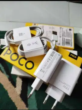 Charger Xiaomi. Poco 33Watt Turbo Charge Ori