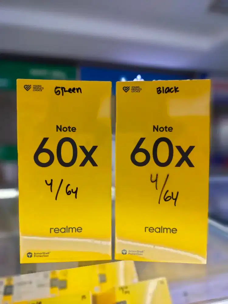 Termurah Realme Note 60X Ram 4+64GB, Water Resistance