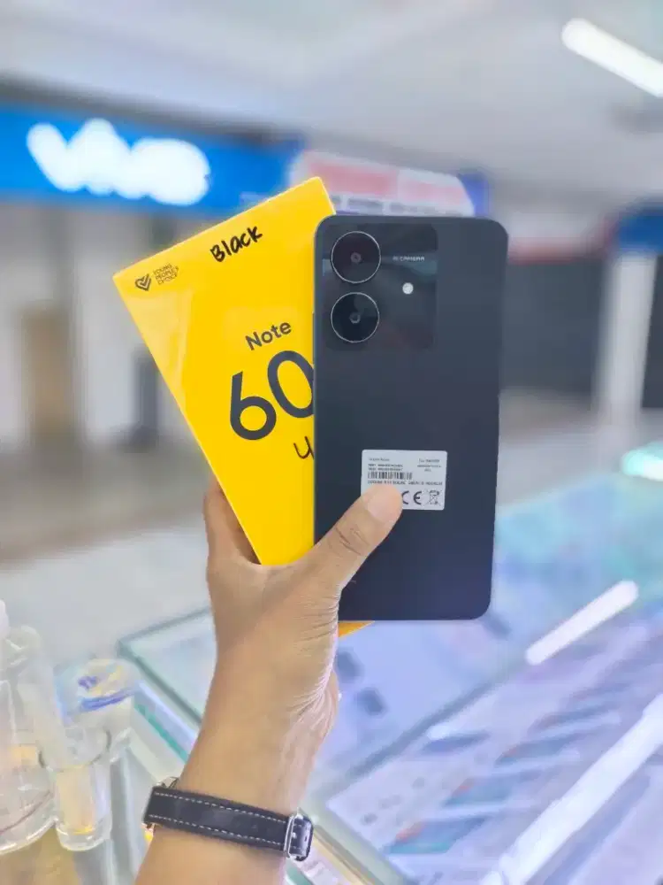 Termurah Realme Note 60X Ram 4+64GB , tahan percikan air