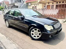 Mercedes Benz C240 Elegance Hitam Met 2004 Antik No Ganjil 95 Juta