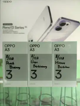 Oppo A3 Garansi resmi