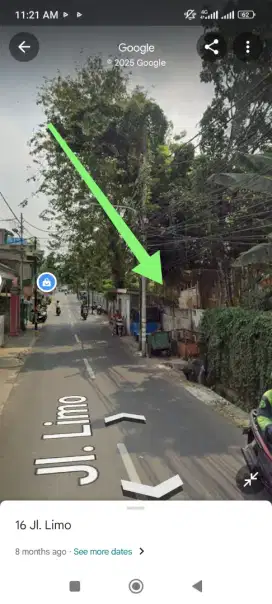 Dijual Tanah Kosong 3634m² akses Jalan Raya di Kebayoran Lama