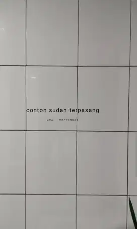 Murah meraih  keramik dinding uk 20x25 warna putih