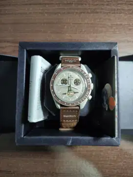 Jam Tangan Swatch x Omega (Saturn Series)