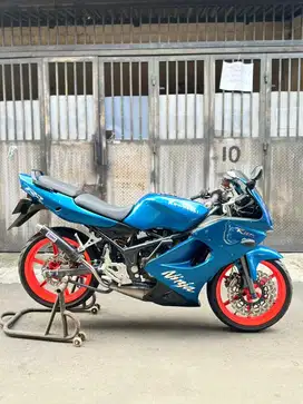 Kawasaki Ninja RR OLD 2008 Navy Rare Full Modif