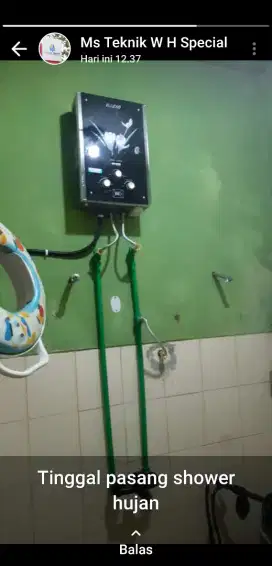 Water heater perbaikan