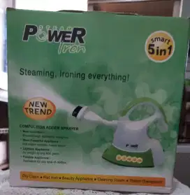 Steam Power Iron Seterika Uap Setrika Korea 5 in 1