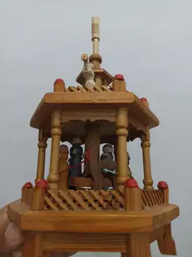 Souvener Carousel Natal asli impor kuno klasik vintage