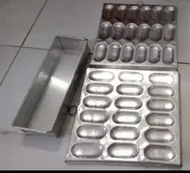 cetakan lidah kucing, brownies