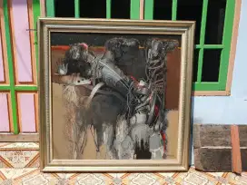 Lukisan astrak asri nugroho