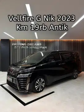 Toyota Vellfire 2.5 G TSS ATPM 2023 Hitam Pilot Seat