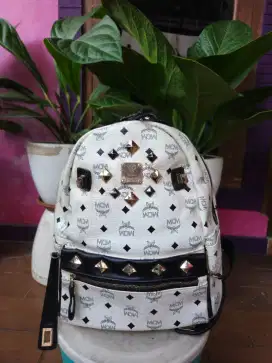 TAS RANSEL WANITA BRANDED BAHAN KULIT ASLI