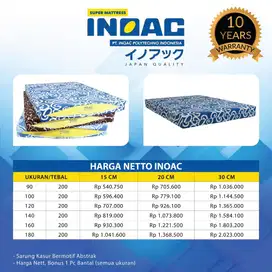 KASUR BUSA INOAC ORIGINAL- ASLI -BERGARANSI