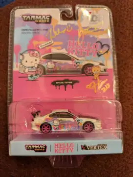Diecast Tarmac Silvia S15 Hello Kitty IDE Exclusive