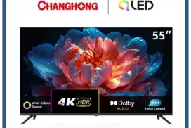 TV Changhong 55 QLED BNIB (Google TV)