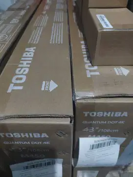 JUAL BARU MURAH! SMART TV LED TOSHIBA QUANTUM DOT 43M450NP (43 inch)