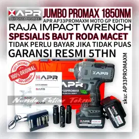 APR JAPAN AP33 PROMAX M PEMBUKA BAUT jumbo 1850NM FACELIFT 2BATRAI box