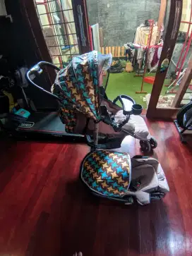 Kereta Bayi stroller Premium Carseat