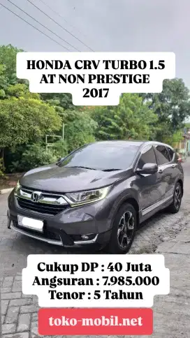 Honda CRV  Turbo Non Prestige 1.5 AT 2017
