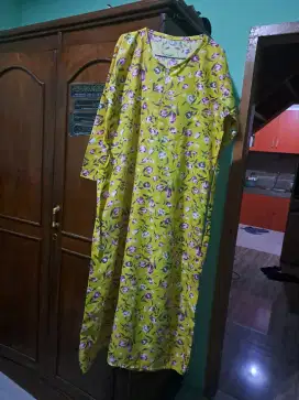 Gamis katun size L