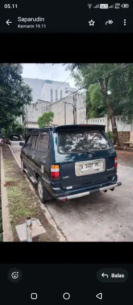 Dijual Kijang th 99 BU