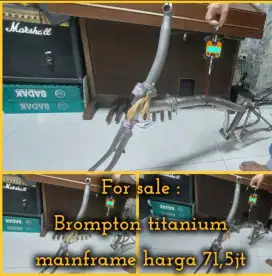BROMPTON TITANIUM MAINFRAME