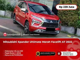 [ WARRANTY ] Mitsubishi Xpander Ultimate Merah Facelift AT 2022 2023