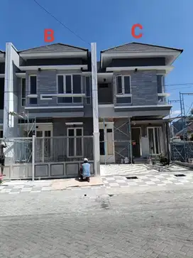 NEW Rumah Minimalis Bangunan 2 Lantai di Jemursari Timur Surabaya 