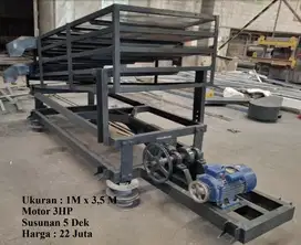 MESIN PENGAYAKAN / AYAKAN PASIR 5 DEK