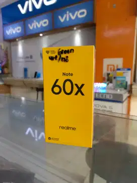 Realme Note 60x 4/128 Baru Garansi