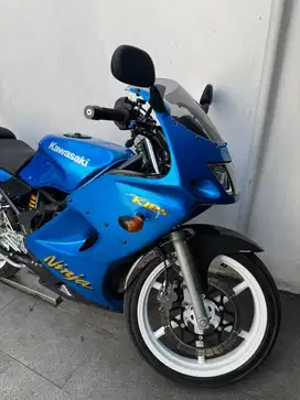 NINJA RR OLD 2010 BIRU MUDA - FULL RESTORASI + MODIFIKASI !!