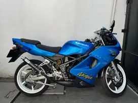 NINJA RR OLD 2010 BIRU FULL RESTORASI + MODIF + PAJAK JUNI 2030 !!
