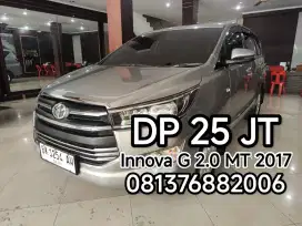 Innova G 2.0 MT 2017 Silver DP 25 JT