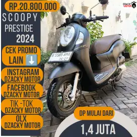 HONDA ALL NEW SCOOPY PRESTIGE 2024 SECOND LIKE NEW