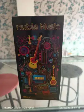 Nubia music 4+4/128gb baru garansi resmi bisa TT Kredit