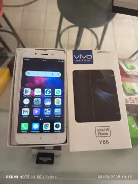Vivo Y66 4/64gb bekas fullset normal bisa TT