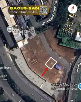 Jual Kavling Tanah Siap Bangun 387 m2 Di Kebayoran  Bintaro  Sektor 7