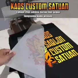 Sablon kaos manual dan DTF