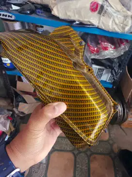 Box filter yamaha soul GT 125 tutup sudah carbon