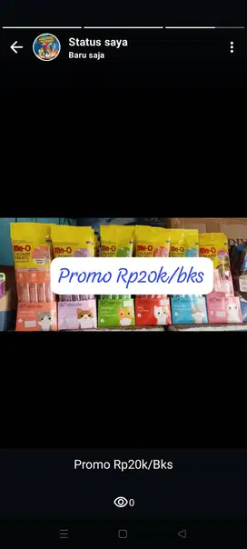 Promo Makanan dan perlengkapan kucing