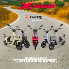 SEPEDA LISTRIK EXOTIC X660