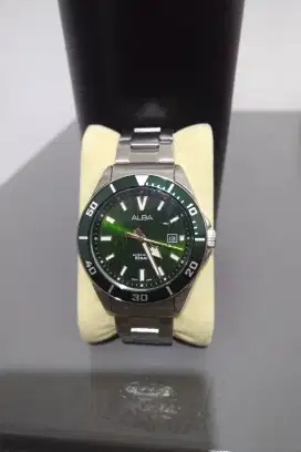 Alba green 40mm stainless