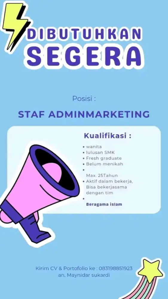 Admin marketing