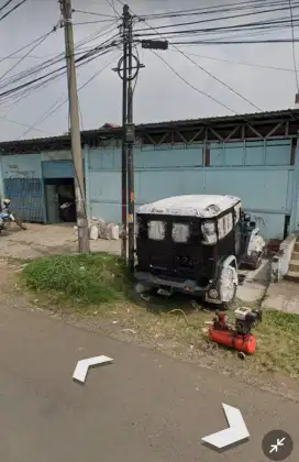 Disewakan sebuah gudang di Jalan Dakota Sukaraja Bandung