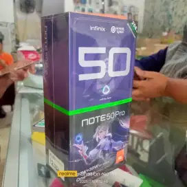 Infinix Note 50 Pro 8/256 BARU garansi resmi 1th bisa TT atau Kredit