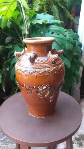 Jual Pajangan Guci Antik