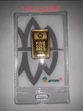 LM Antam 10gr 999,9 certieye 2024 original