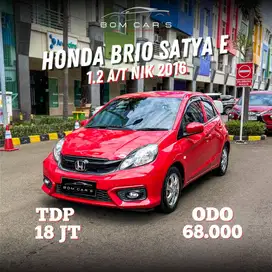 [ TDP 8 JUTA ] HONDA BRIO 1.2 SATYA E BENSIN A/T NIK.2016