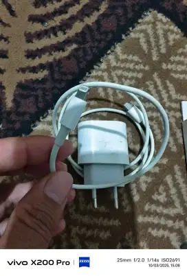 Charger iphone bekas