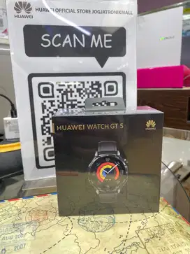 Jam Tangan Huawei GT 5 Black n Blue Ready